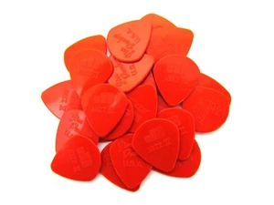Dunlop Guitar Picks 24 Picks Red Nylon Jazz II 1.18mm 47R2N Red - Picture 1 of 7
