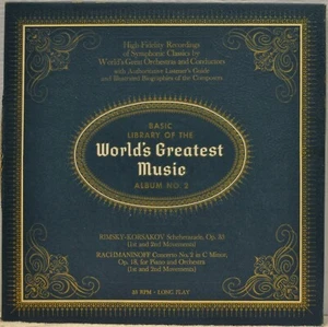 Basic Library of the World's Greatest Music - Album 2 - Vinyl LP - Picture 1 of 9