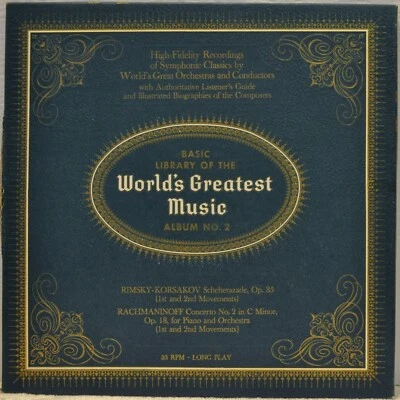 Basic Library of the World's Greatest Music - Album 2 - Vinyl LP - Image 1 of 4