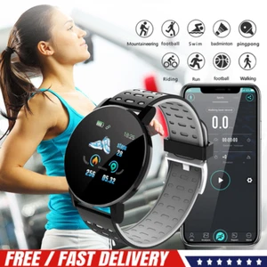 Smart Watch Bluetooth Heart Rate Blood Pressure Sport Fitness Tracker Phone Mate