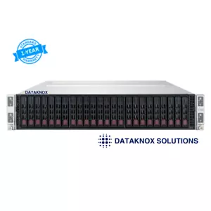 SUPERMICRO CSE-217 - 8x Xeon E5-2620v2 - 512GB MEM - 24x 600GB HDD - 2x PSU - Picture 1 of 2