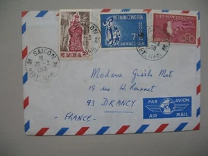 Viêt-Nam - Saigon Lettre pour la France année 1968 - Picture 1 of 1