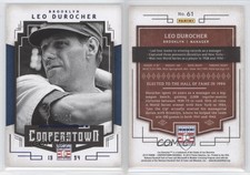 2015 Panini Cooperstown HOF Chronicles Blue /25 Leo Durocher #61 HOF