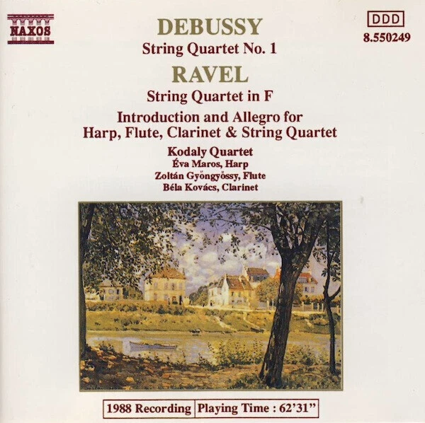 CD Claude Debussy , Maurice Ravel String Quartet No. 1 / String Quartet In F / - Bild 1 von 1