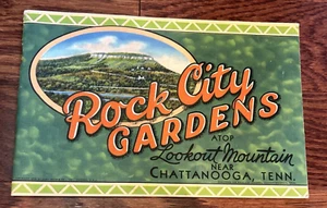 Rock City Gardens Vintage Travel Brochure Book Lookout Mountain Chattanooga - Picture 1 of 5