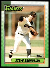 1990 Topps Steve Bedrosian San Francisco Giants #310