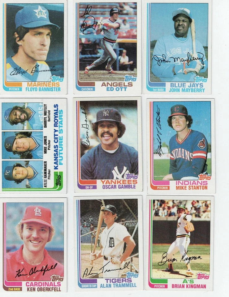 1982 TOPPS Baseball Complete Your Set 251-500 - Image 1 of 1