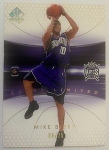  2004-05 SP Authentic Limited Extra #74 Mike Bibby #6/25