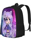 16 inch School Backpack Gacha Game Life Anime Backpack, Aph-mau Gac-ha Li-fe