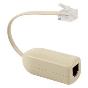 Filtro Advantage™ ADSL, sin salida DSL, filtros teléfono/fax para mejorar la señal - Imagen 1 de 4
