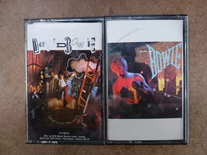 David Bowie Cassette Lot (2) Let's Dance & Never Let Me Down - Imagen 1 de 5