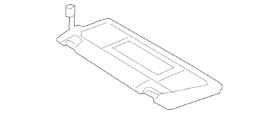 Parasol derecho mercedes-benz g63 amg g550 2020-2023 46381023028u13 Foto 1 de 3