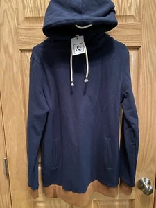 Ampersand Avenue Singlehood Sweatshirt Navy/Goldenrod Sz XL NWT - Free Shipping! - Picture 1 of 3