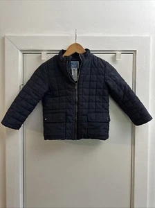 Jacadi Sas Kinder Jacke dunkelblau 6y gesteppt - Bild 1 von 13