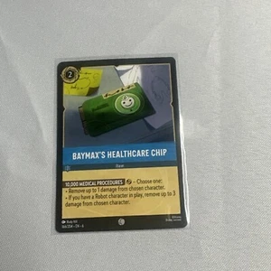 Azurite Sea #166/204 Baymax's Healthcare Chip Disney Lorcana - Picture 1 of 6