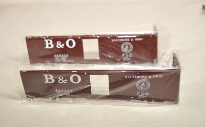 Varney Bowser B&O HO Metal 40' Caja Carro CUERPO Lados y Extremos (ex Varney) Foto 1 de 2