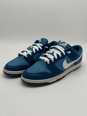 Nike Dunk Low - Azul Marino Oscuro - Usado - Talla 14M, Rep Box Foto 1 de 4