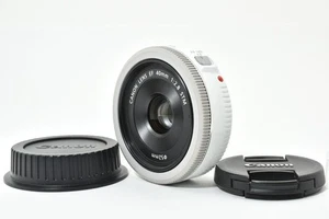 [N MINT] Canon EF 40mm F2.8 STM AF Lens White EF Mount From JAPAN - Picture 1 of 12