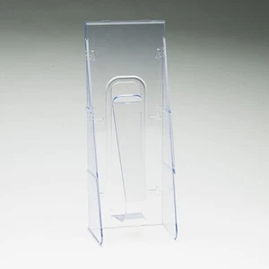 Deflecto Stand Tall Literature Holder 4-9/16w x 2-3/4d x 11-3/4h Clear 55601 - Picture 1 of 9