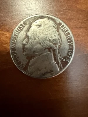 1975 D Nickel with high misplaced mint mark - Image 1 of 4