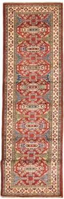 2'11" x 12'11" Vintage Hand-knotted Runner Rug Traditional Oriental Wool Carpet - Image 1 of 4