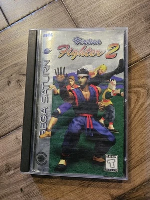 Virtua Fighter 2 (Sega Saturn, 1995) CIB COMPLETE IN BOX - Image 1 of 4