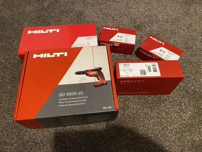 Hilti SD 5000-22 Nuron Screw Gun with 2 Batteries, Charger, and SMD57 - Image 1 of 4