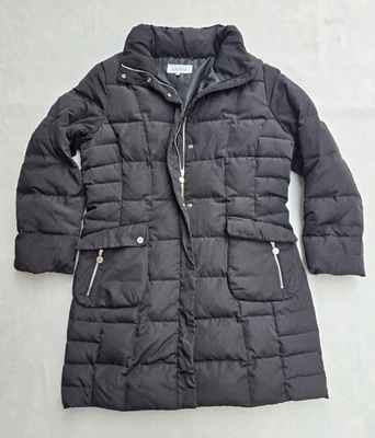Abrigo Calvin Klein Mujer XL Acolchado Abajo Parka Largo Puffer Cálido Chaqueta de Invierno Foto 1 de 4