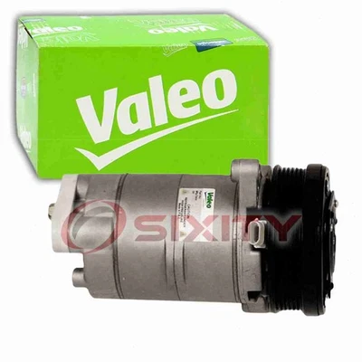 Valeo AC Compressor for 1994-1996 Cadillac Fleetwood 5.7L V8 Heating Air lv - Image 1 of 4