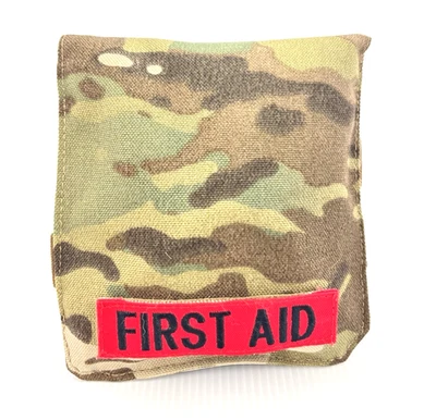 First Aid Kit Army Camo Bag Medical Supplies Travel Bag *Past Date READ* - Image 1 of 4