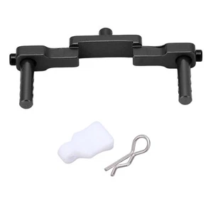 (Black)RC Front Shell Column Aluminum Alloy CNC Machined RC Mount Shell Col ZMS - Picture 1 of 12