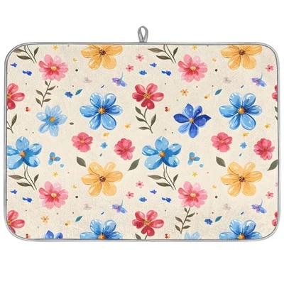 Dish Drying Mat,Drying Mat,Kitchen Drying Mat,18 x 24 inch Hanging Kitchen Co... Foto 1 de 4