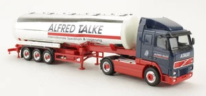 Volvo Tanksattelzug "Alfred Talke Int. Sped." Herpa 1:87 H0 ohne OVP [ME7-B5] - Picture 1 of 2