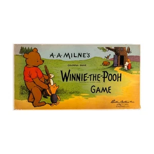 Parker Bros Boardgame Winnie the Pooh Game (1933 Ed) Box Fair/VG+ - Picture 1 of 2