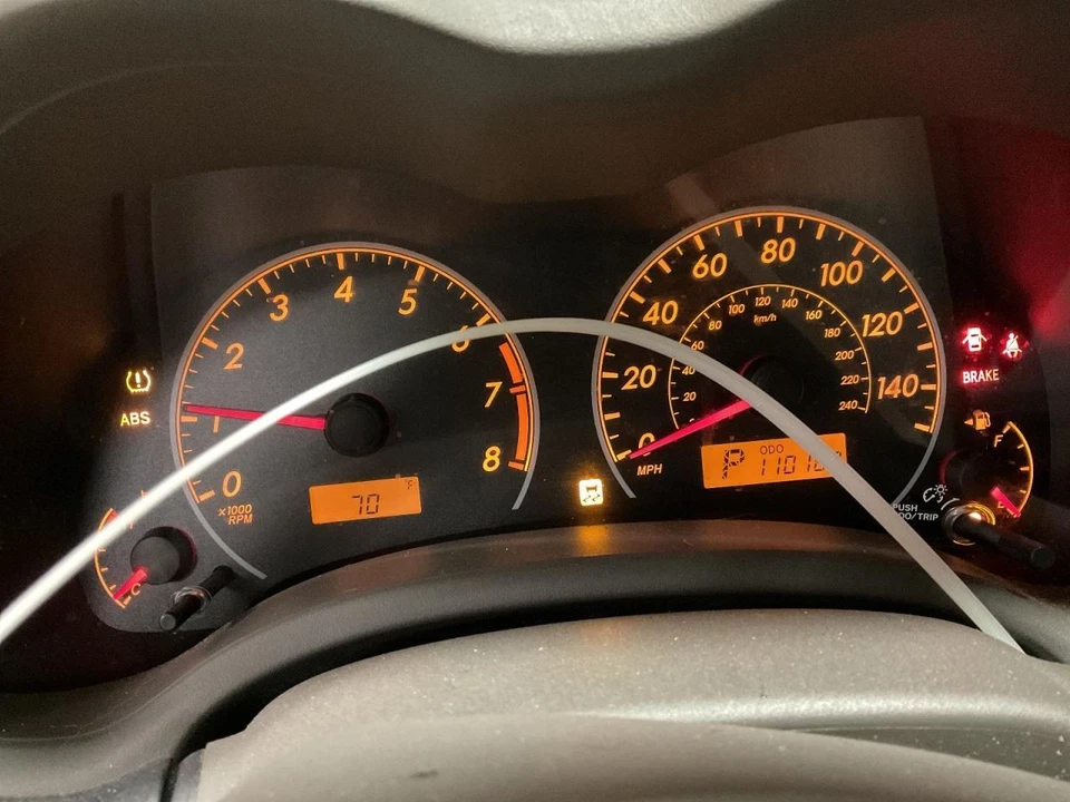 Grupo de velocímetro solo MPH y Xrs Le de 8/09 se adapta a 10 COROLLA 5161533 Foto 1 de 1