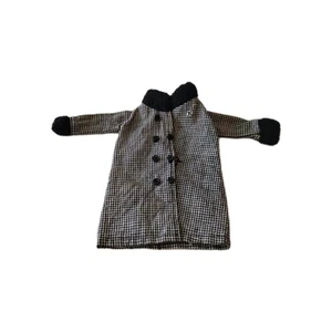 VTG Palitoy Exclusive Tressy Doll 1960s Houndstooth Overcoat Dressy Outerwear - Picture 1 of 12