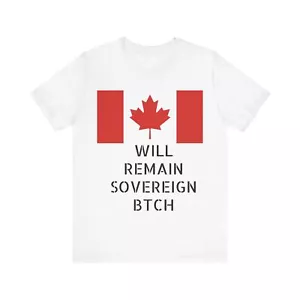 Canadian Sovereignty Tee, Unisex T-Shirt, Gift for Canadians, Independence Day - Picture 1 of 53