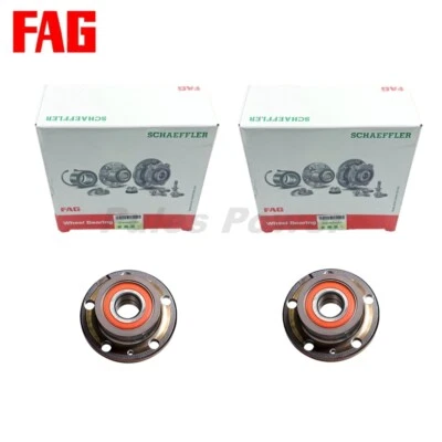 6RD501611 2 piezas OEM FAG cojinete de cubo de rueda trasera para ŠKODA RAPID SEAT TOLEDO 1.2 Foto 1 de 3