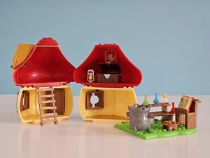Mega Blocks Papa Smurf's House Playset 10752-Incomplete, No Box - Picture 1 of 8
