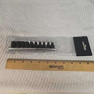 Koken RS2127/10 Nut Twister Set 4mm-10mm 10 Pieces 1/4 Sq. Drive (T) - Picture 1 of 9