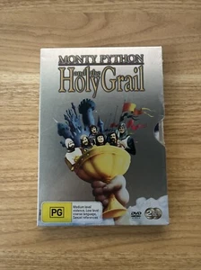 MONTY PHYTHON (DISC X 2 REG 4) THE HOLY GRAIL -STEEL CASE - SEALED AS NEW - Picture 1 of 2