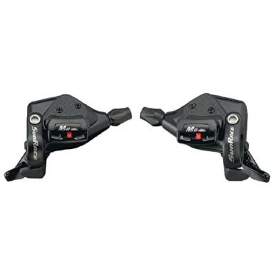 SunRace Sunrace M53 8 Speed Shifter Set Black - Image 1 of 2