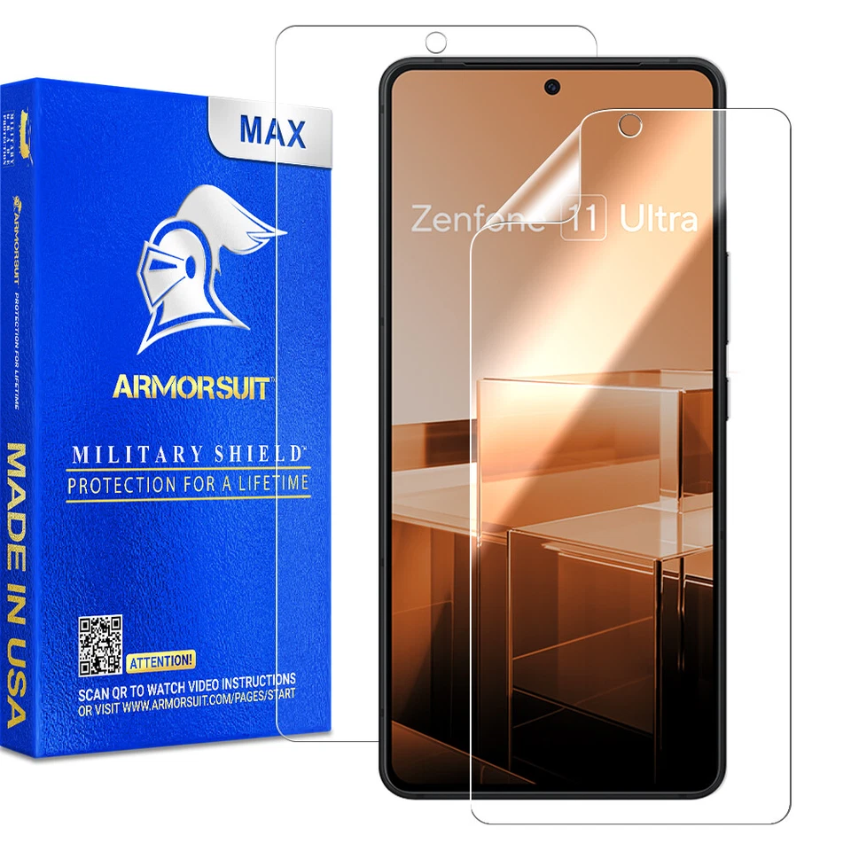 Armorsuit MilitaryShield  ASUS Zenfone Ultra 11 Screen Protector (Made in USA) - Image 1 of 4