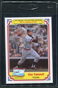 1984 Topps Drakes Alan Trammell #30 Tigers Nm/mt
