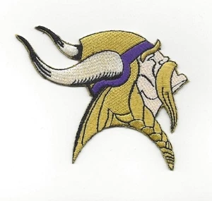 NFL Minnesota Vikings Logo embroidered heat Seal or Sew on Patch High Quality  - Bild 1 von 1