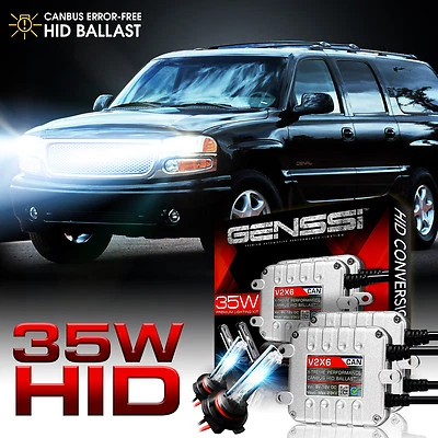 Genssi HID Xenon Conversion Kit Bulbs for GMC Yukon & XL Sierra Pickup Truck - Image 1 of 4