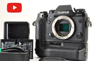 [Mint+++] Fujifilm X-T1 16.3MP Digital Camera Body BLACK w/  VG-XT1 from JAPAN - Picture 1 of 20