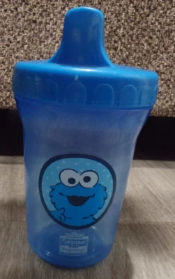 Cookie Monster Улица Сезам Sippy чашка 8 унций пролить доказательство пластиковый Todlr (специальный). - Изображение 1 из 4