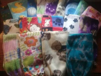 Mantas de bebé de lana hechas a mano para guardería hechas con amor tú eliges * Foto 1 de 4