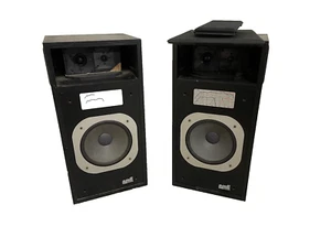 Transonic Intermarket Professional Vintage Retro 3 Way HiFi Speakers Boxes 120 Watts - Picture 1 of 5